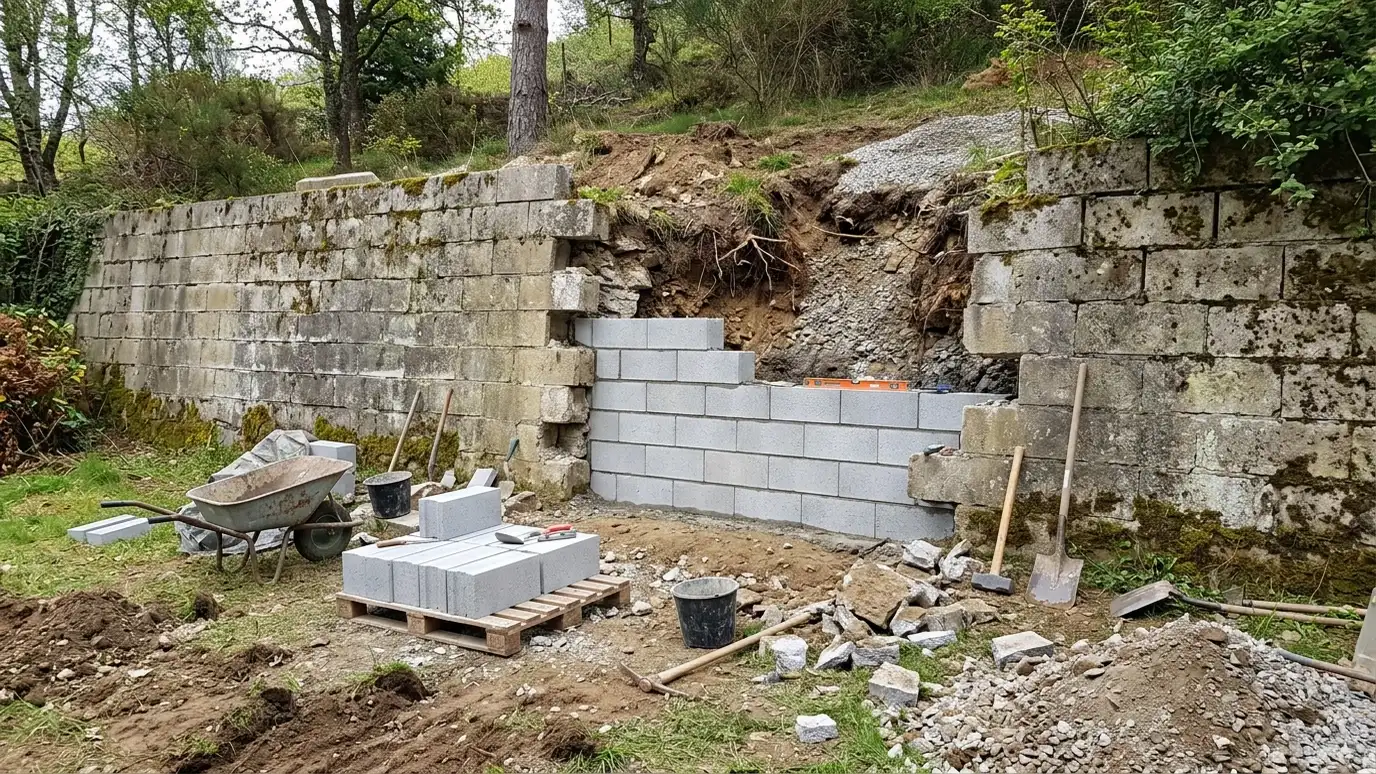 Retaining Wall Repair Guide: Signs, Causes and Fixes