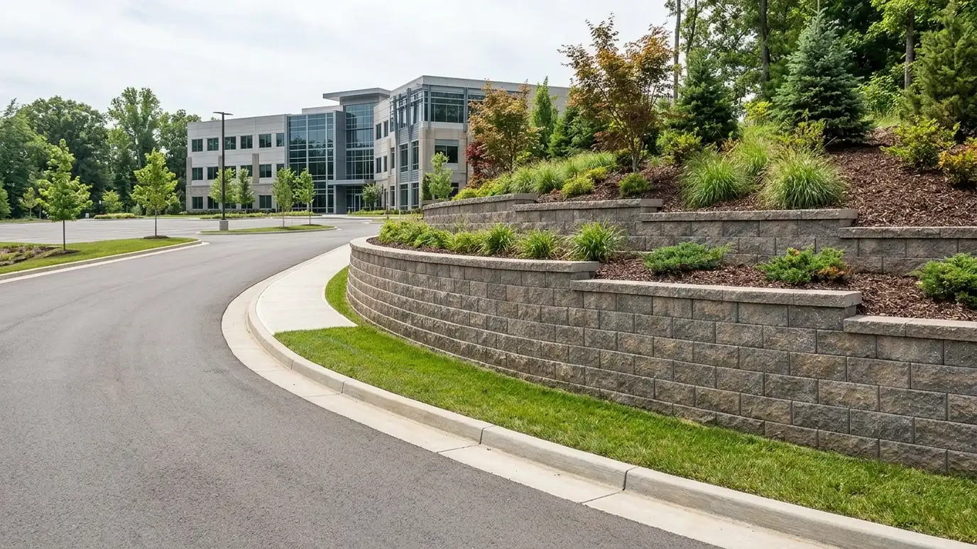 Commercial Retaining Walls in Nashville and Middle Tennessee