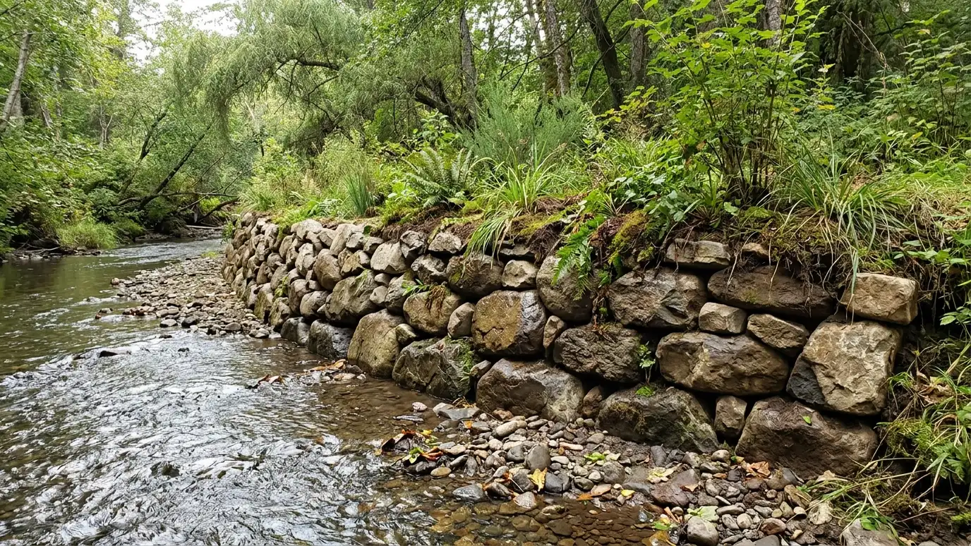 Creek and Streambank Walls in Nashville and Middle Tennessee