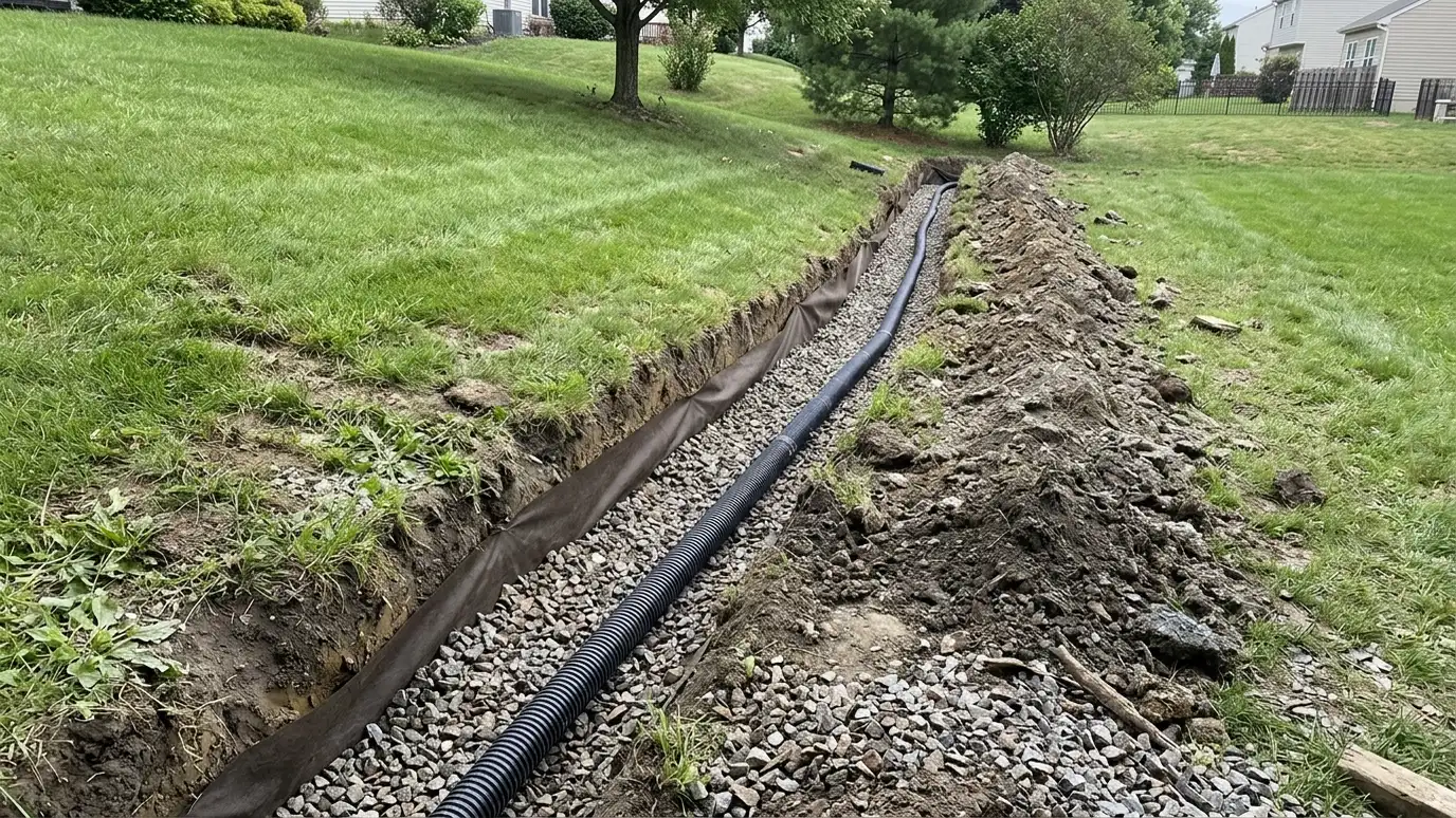 French Drain Installation in Nashville and Middle Tennessee
