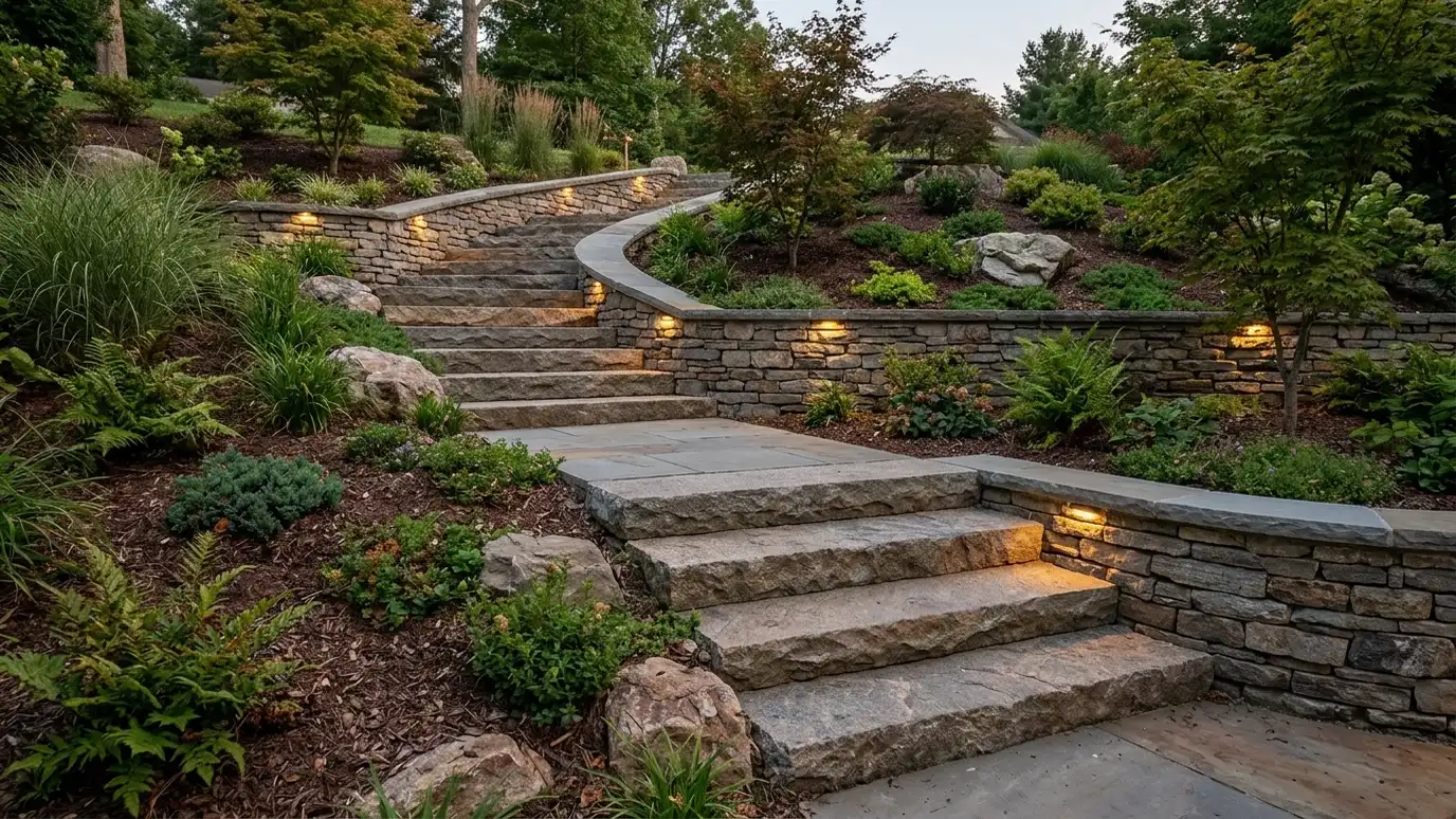 Outdoor Steps and Stairs in Nashville and Middle Tennessee