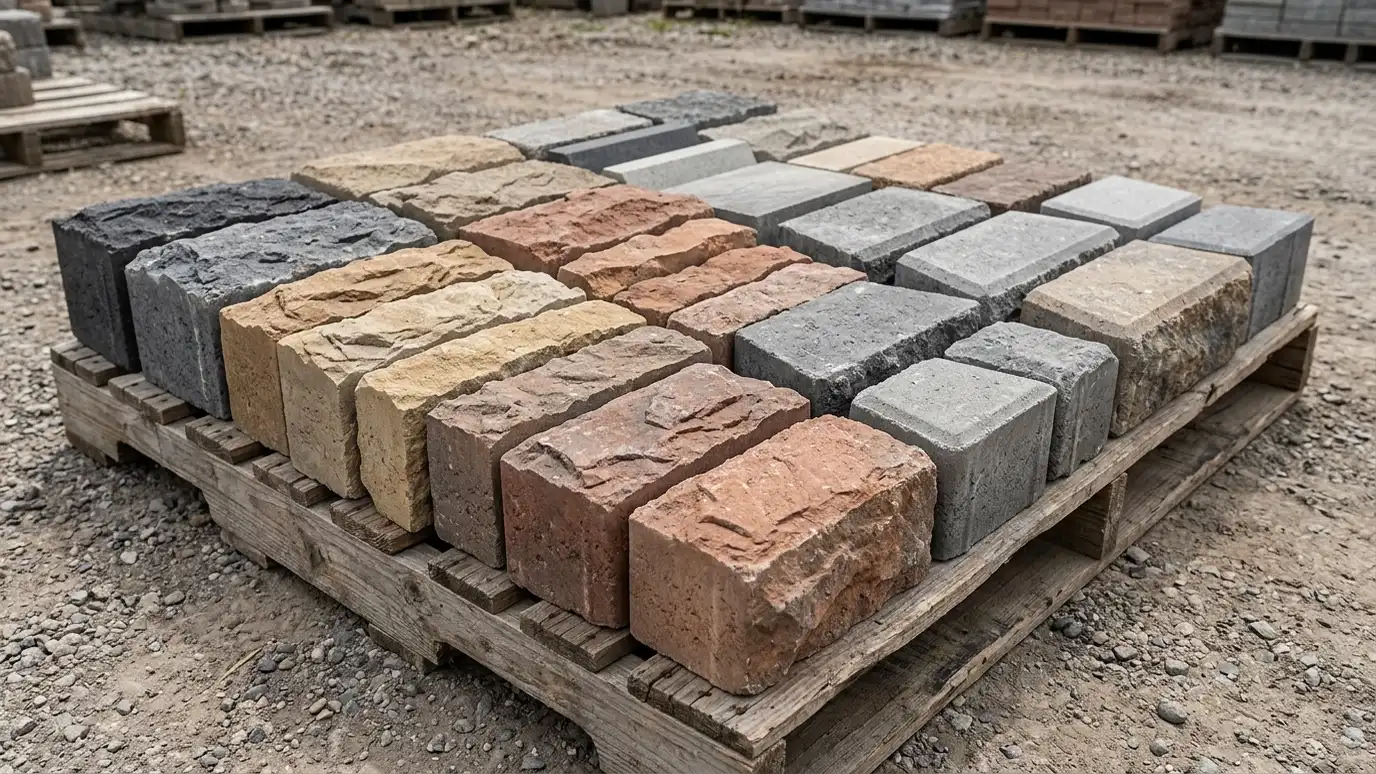 Retaining Wall Colors and Textures in Nashville and Middle Tennessee